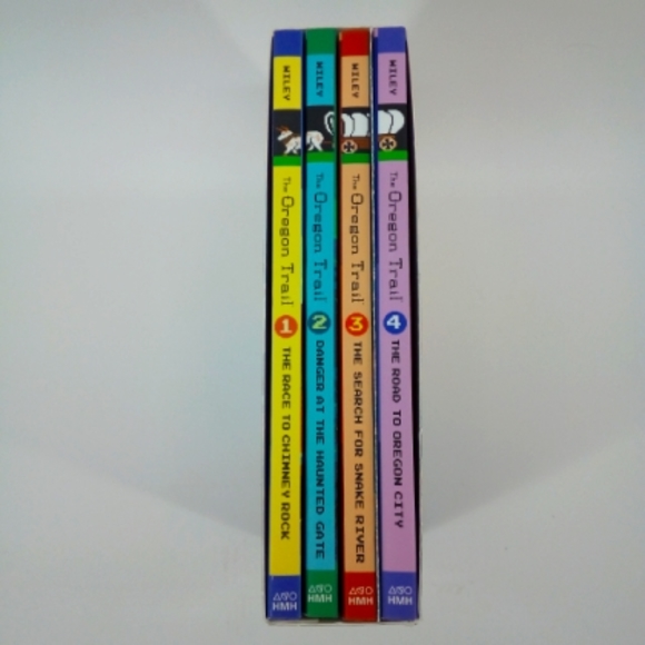 The Oregon Trail Games Nib The Oregon Trail Boxed Set 4 Books